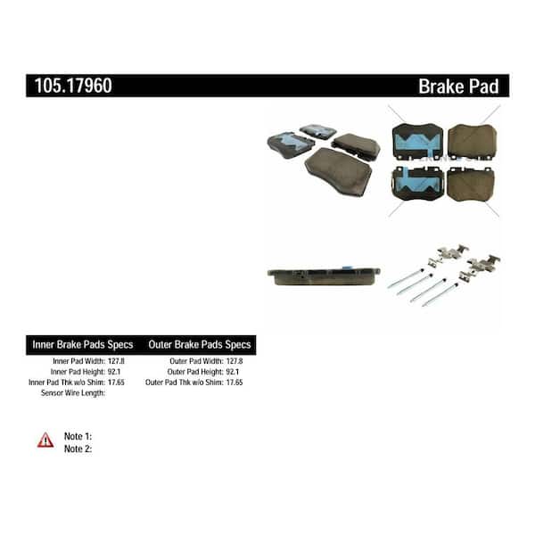 Centric Parts Disc Brake Pad Set