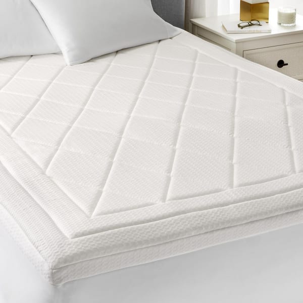 Home Decorators Collection Extreme Cool Waterproof King Mattress Protector White