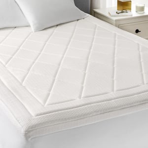 3 in. Quilted Cooling Gel Memory Foam Mattress Topper