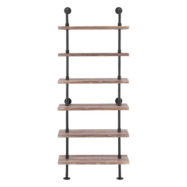 wood iron shelf 670*600*225〈ブラウン〉 即納＆送料込】wood iron shelf 670*600*225 アイアン シェルフ