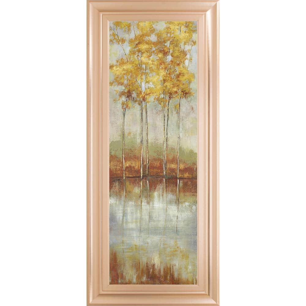 Reflections Il By Allison Pearce Framed Print Abstract Wall Art 42 in. x 18 in. price history on PriceWatchPro