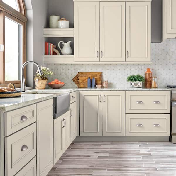 1 gal. #70 Linen White Satin Enamel Interior/Exterior Cabinet, Door & Trim Paint