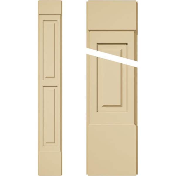 Ekena Millwork 2 in. D x 10 in. W x 72 in. L Primed Polyurethane Pilaster 1- Pack