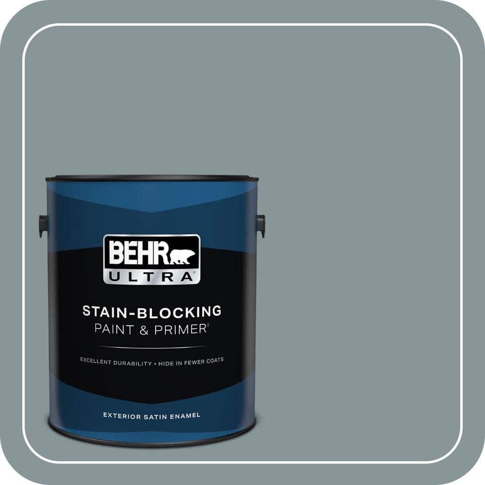 1 gal. #PPU12-15 Atmospheric Satin Enamel Exterior Paint & Primer price history on PriceWatchPro