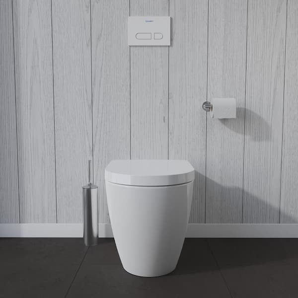 Duravit ME by Starck Elongated Toilet Bowl Only in White with
