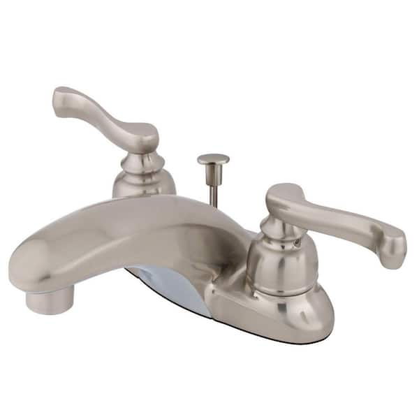 Kingston Brass Royale 4 In. Centerset 2-Handle Bathroom Faucet With ...