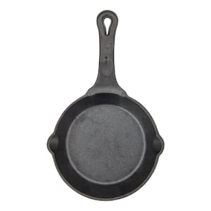 6 in. Cast Iron Skillet Condiment Server