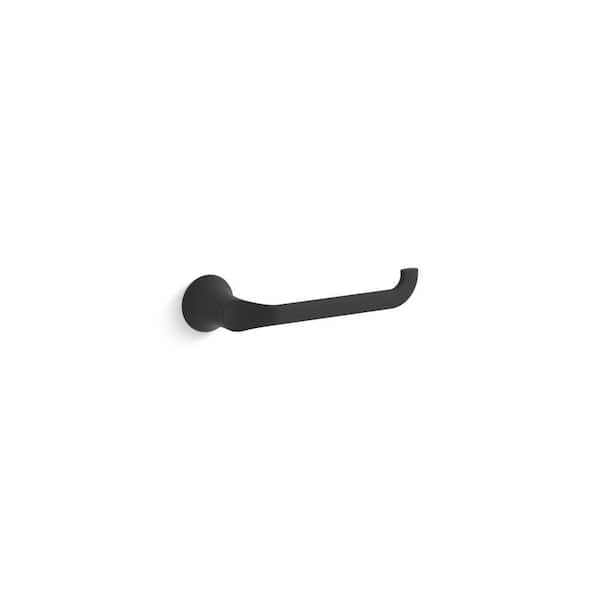KOHLER Simplice 9 in. Wall Mounted Towel Bar in Matte Black