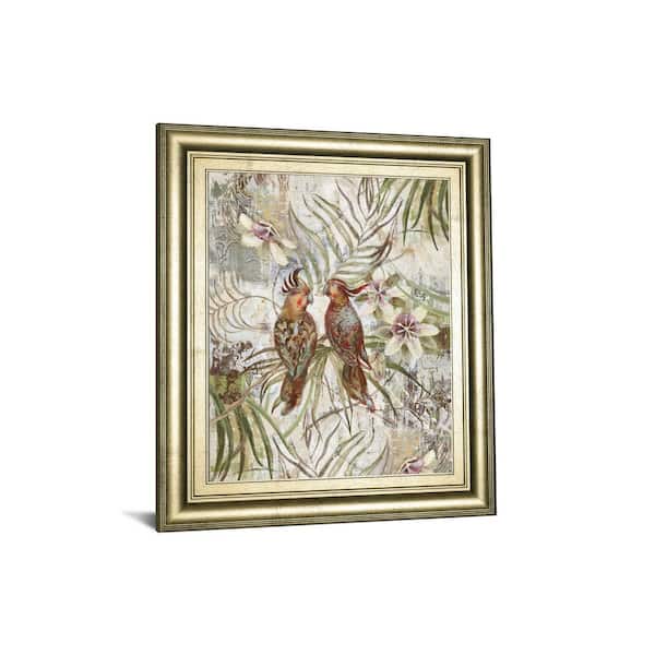 "Eye To Eye" By Sofi Taylor Framed Print Wall Art 26 in. x 22 in.