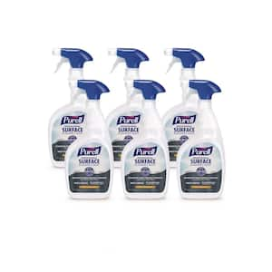 32 oz. Fresh Citrus Professional Surface Disinfectant, Liquid, Spray Bottle (6-Pack)