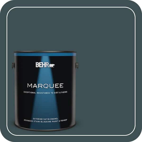 BEHR MARQUEE 1 gal. #S440-7 Thermal Satin Enamel Exterior Paint & Primer