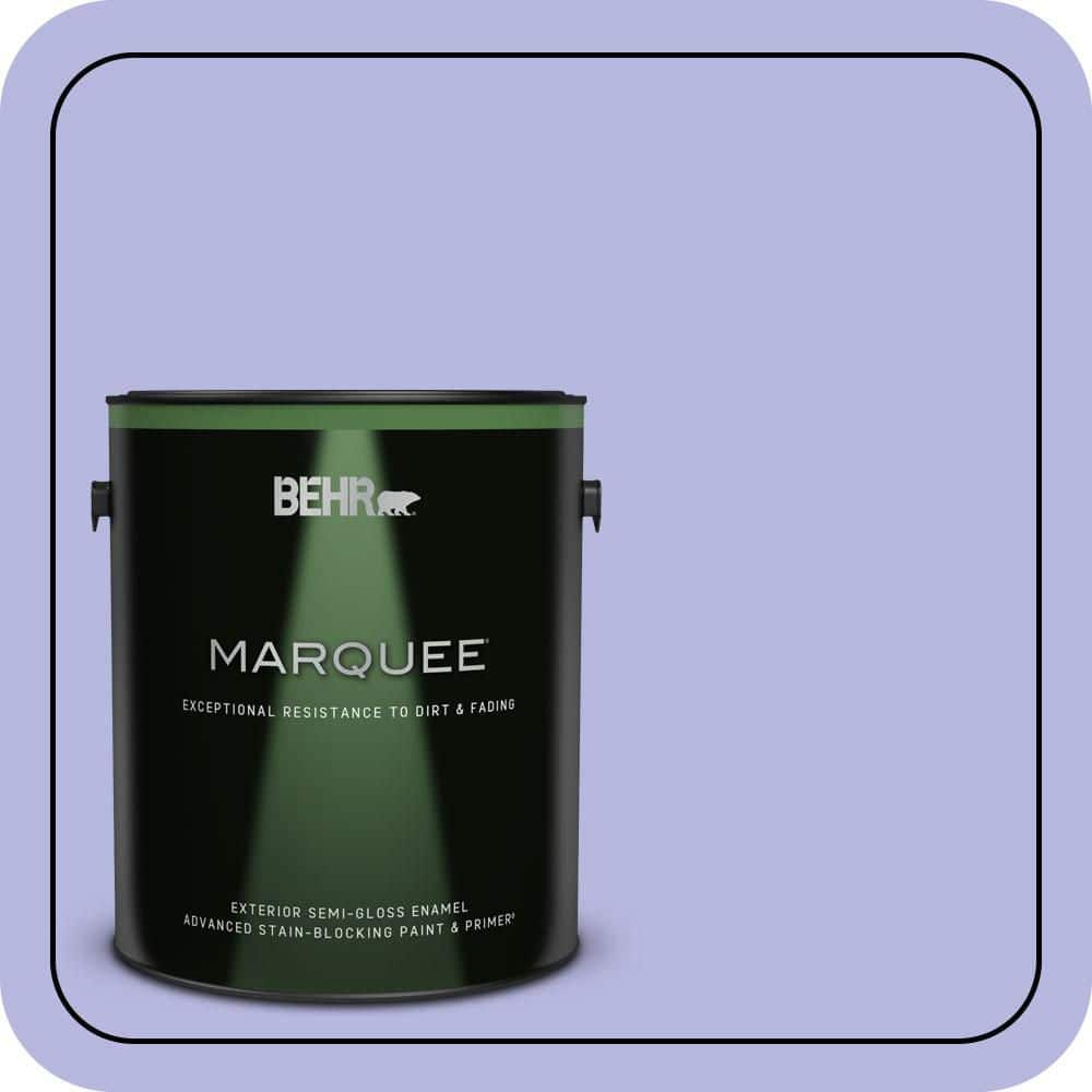 1 gal. #P550-3 Lavender Cloud Semi-Gloss Enamel Exterior Paint & Primer price history on PriceWatchPro