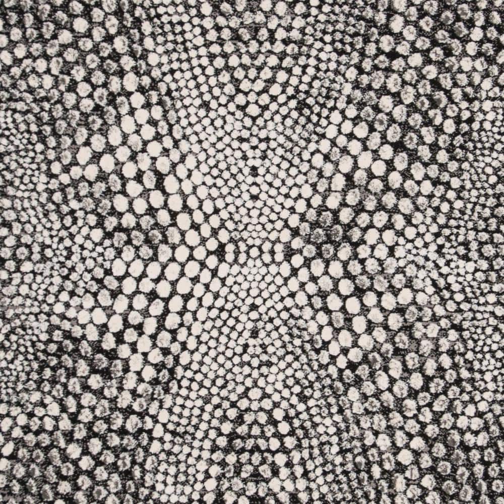 Reversible Abstract Synthetic 9' x 12' Rug in Gray
