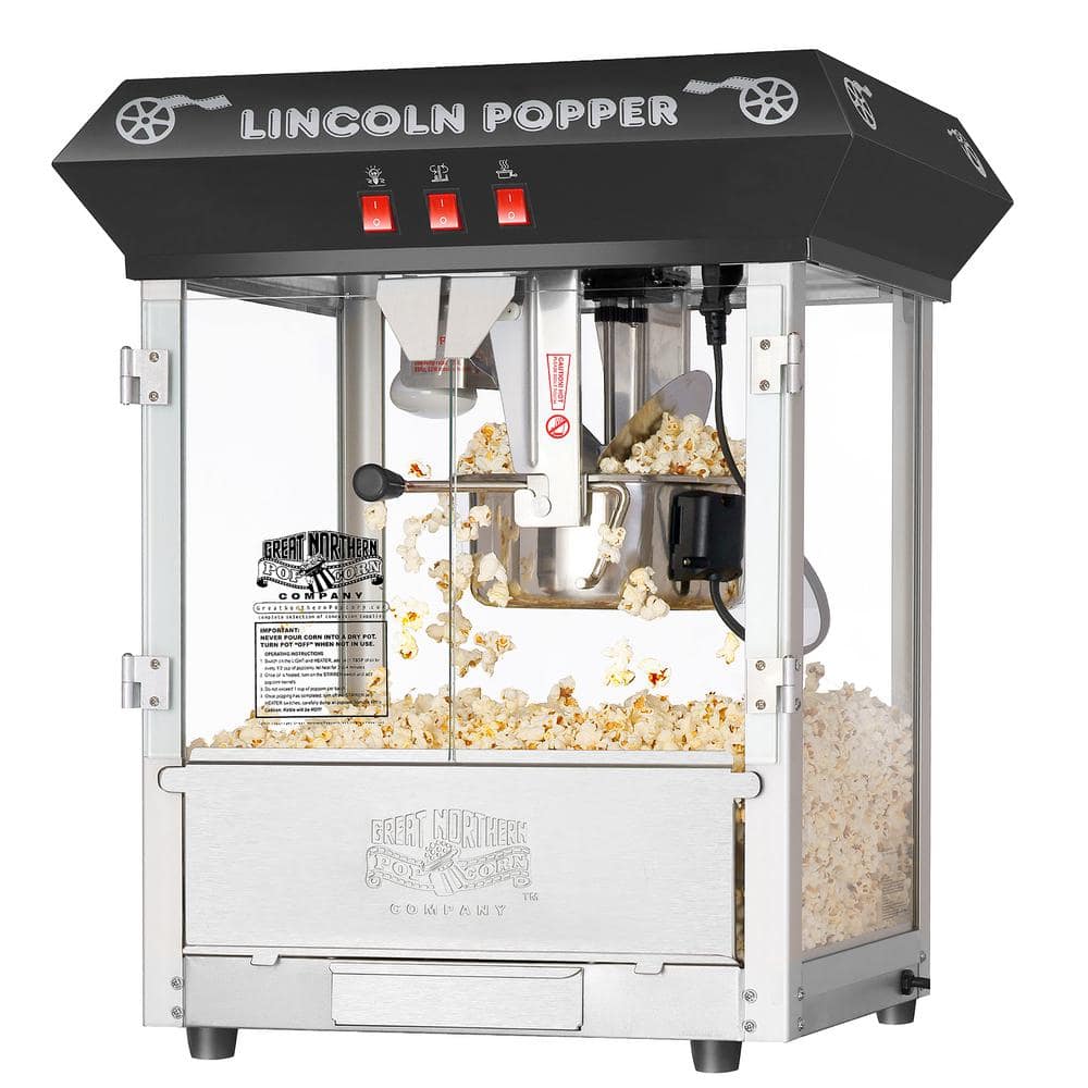 Buy Counter Top Retro Style 4 Ounce Home Big Black Popcorn Machine by  Destination Home on Dot & Bo