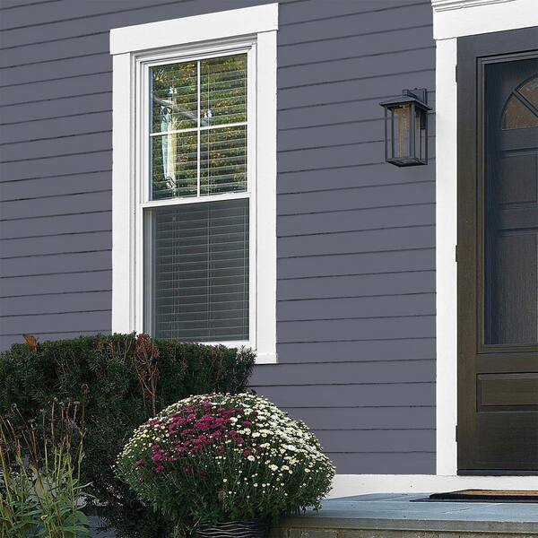 numbering paint grunge常田大希“茄子紺boro“sweat Glidden Essentials 5 gal. #PPG1043-6 Alley Cat Flat Exterior Paint