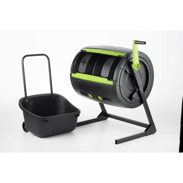 RSI 65 Gal. Two-Stage Compost Tumbler with Cart