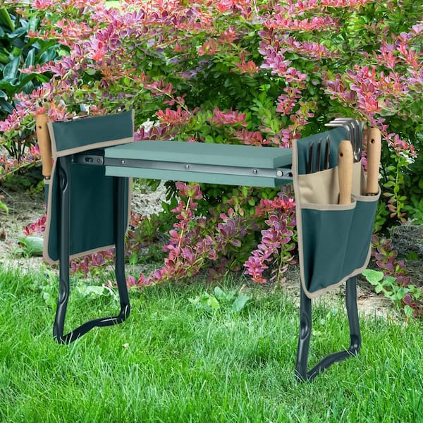 Gardening kneeling bench with handles sale