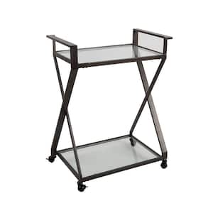 Regina X-Frame 2-Tier Serving Cart