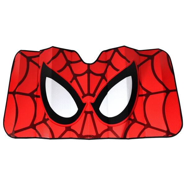 Plasticolor Marvel Spiderman Accordion Windshield Sunshade