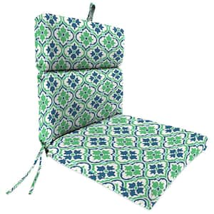 44 in. L x 22 in. W x 4 in. T Outdoor Chair Cushion in Vesey Sea Mist