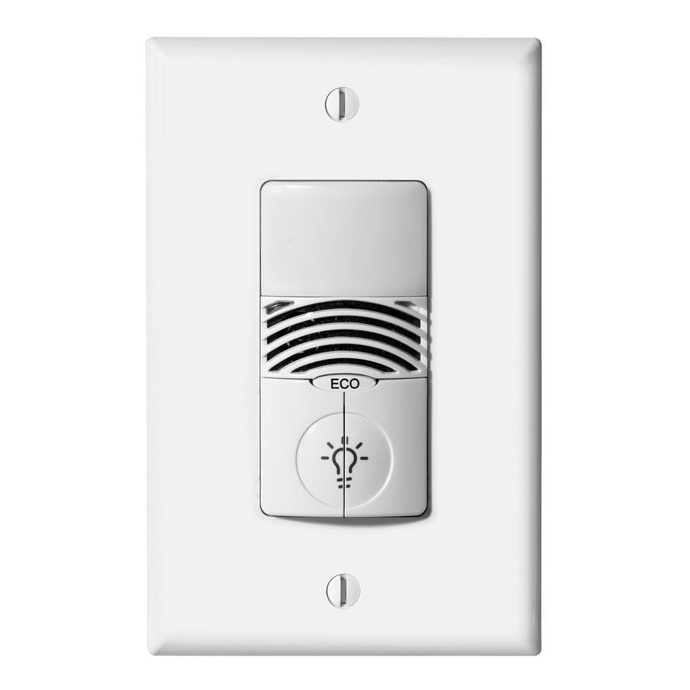 Greengate NeoSwitch Dual Tech/Dual Relay Wall Switch Sensor Neutral Required, Light AlmondONWD