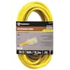 Southwire 50 ft. 12/3 SJTW Hi-Visibility Outdoor Heavy-Duty Extension Cord with Power Light Plug 2588SW0002