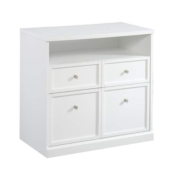 Unbranded HomeVisions White Storage Cabinet with Drawers