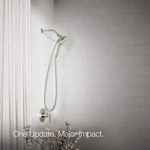 KOHLER Lively 4-Spray Patterns Wall Mount 4.312 in. Handheld