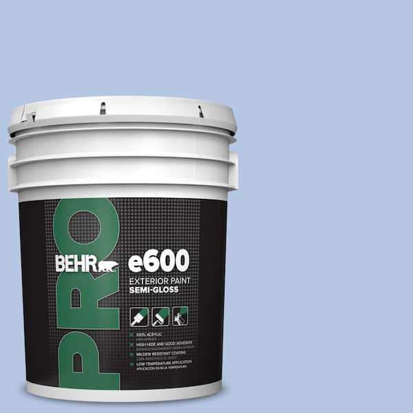 BEHR PRO 5 gal. #590A-3 Beautiful Dream Semi-Gloss Exterior Paint