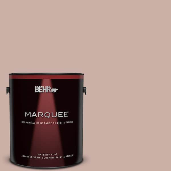 BEHR MARQUEE 1 gal. Home Decorators Collection #HDC-CT-07A Vintage Tea Rose Flat Exterior Paint & Primer