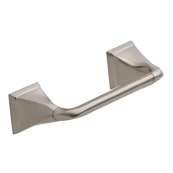Delta Everly Wall Mount Pivot Arm Toilet Paper Holder Bath Hardware Accessory in Brushed Nickel