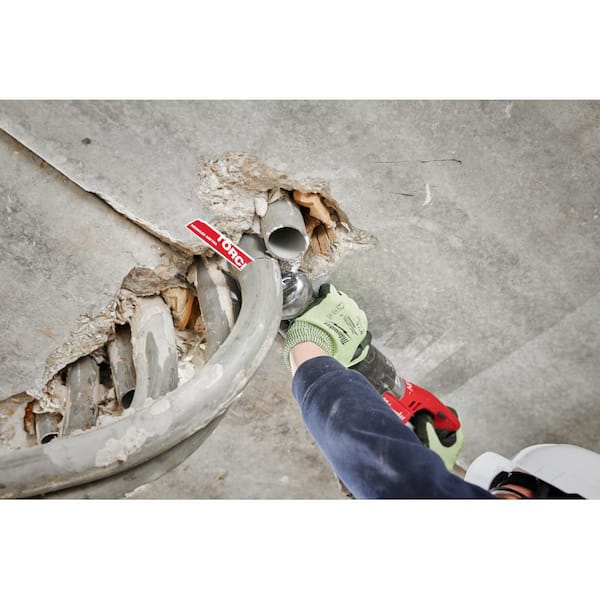 Milwaukee - SAWZALL Demolition Nail-Embedded Wood and Metal Cutting Bi-Metal Reciprocating Saw Blade Set (25-Piece)
