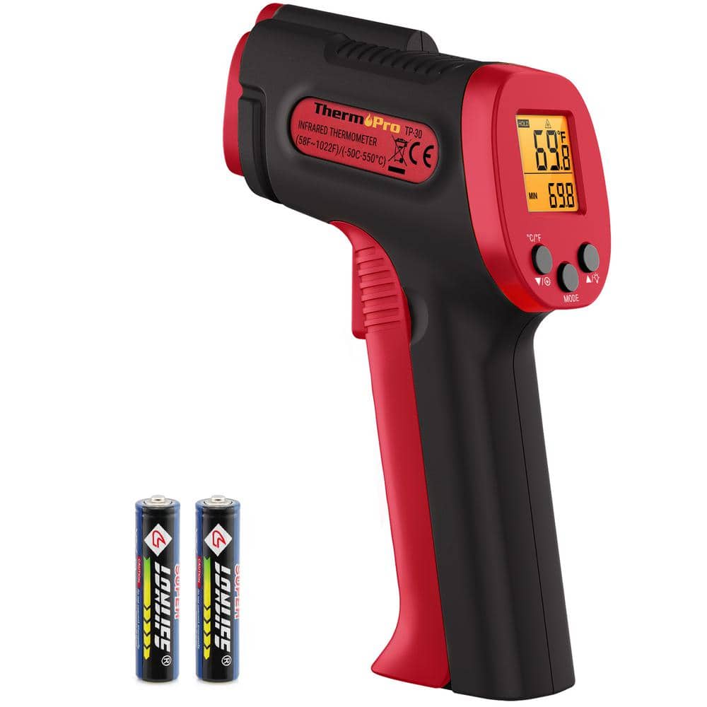 General Tools Ultra Wide Range Laser Temperature Infrared Thermometer with  K Port IRT850K - The Home Depot