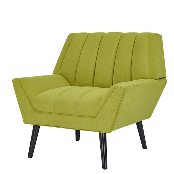 apple green accent chair