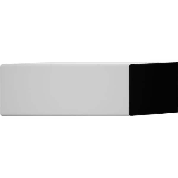 2330 5/8 in. x 5/8 in. x 8 ft. PVC Composite White Blind Stop Molding