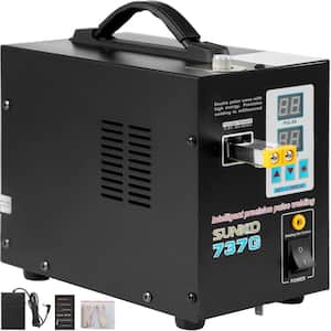 737G Battery TIG Welding Machine 0.15mm Portable Pulse Spot Welder 110-Volt 800 Amp for 18650 14500 Lithium Batteries