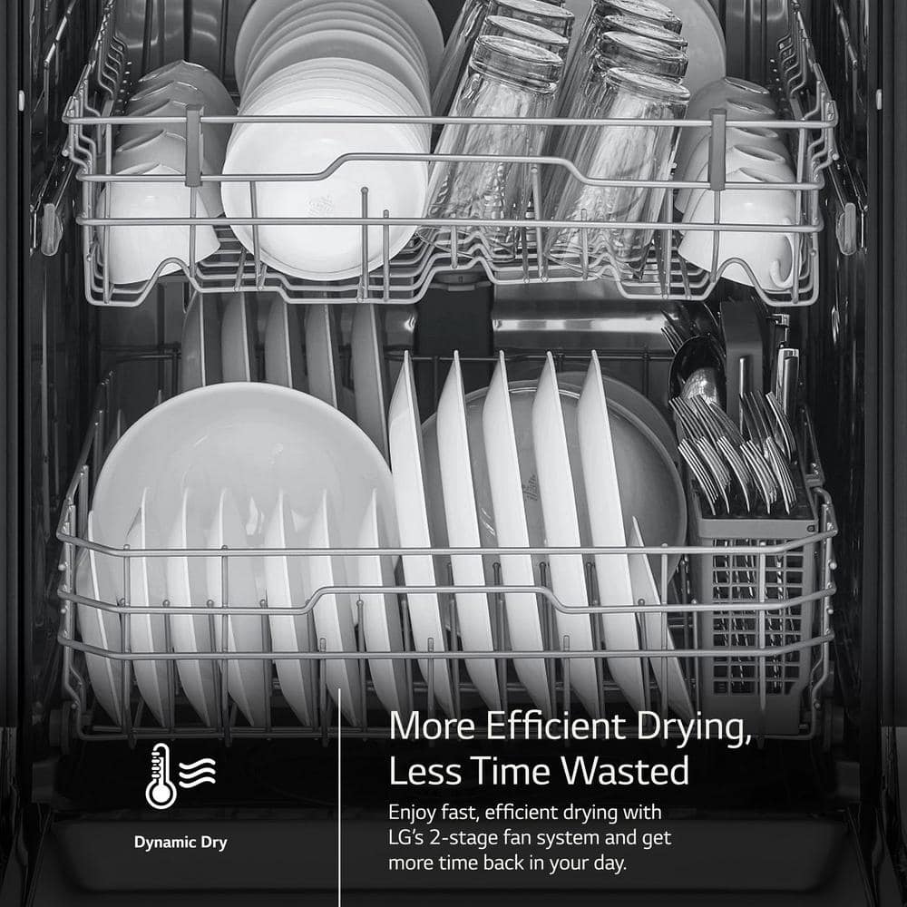 24'' Stainless Steel Front Control Dishwasher with Dynamic Dry