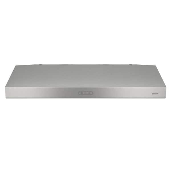 Broan BKDB136SS 36 Inch Under Cabinet Range Hood with 3-Speed/250 CFM  Blower, Tap-Touch Electronic Controls, LED Lighting, Micro-Mesh Filters,  Captur™ System, EZ1 System, ADA Compliant, UL Listed, and HVI-2100  Certified: Stainless Steel