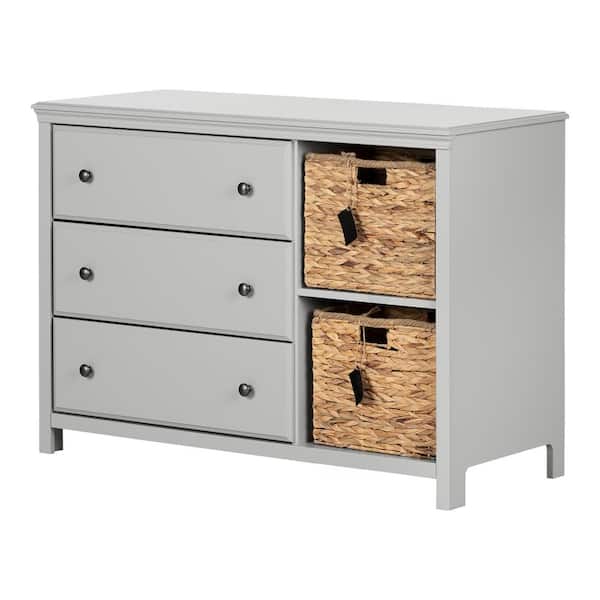 white christmas dresses Dresser - 3-Drawer | Cotton Candy | South Shore Furniture main image 0