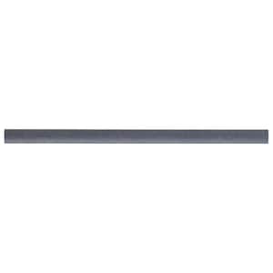 Barclay Moon Gray 0.59 in. x 10.27 in. Textured Matte Ceramic Bullnose Tile Trim Edge (0.04 sq. ft./Each)