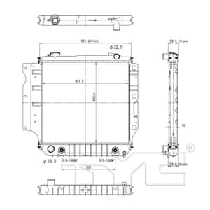 TYC Radiator 2273 - The Home Depot