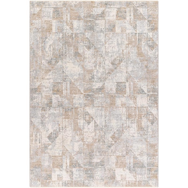 Artistic Weavers Wickham Taupe 5 ft. x 7 ft. Abstract Indoor Area Rug