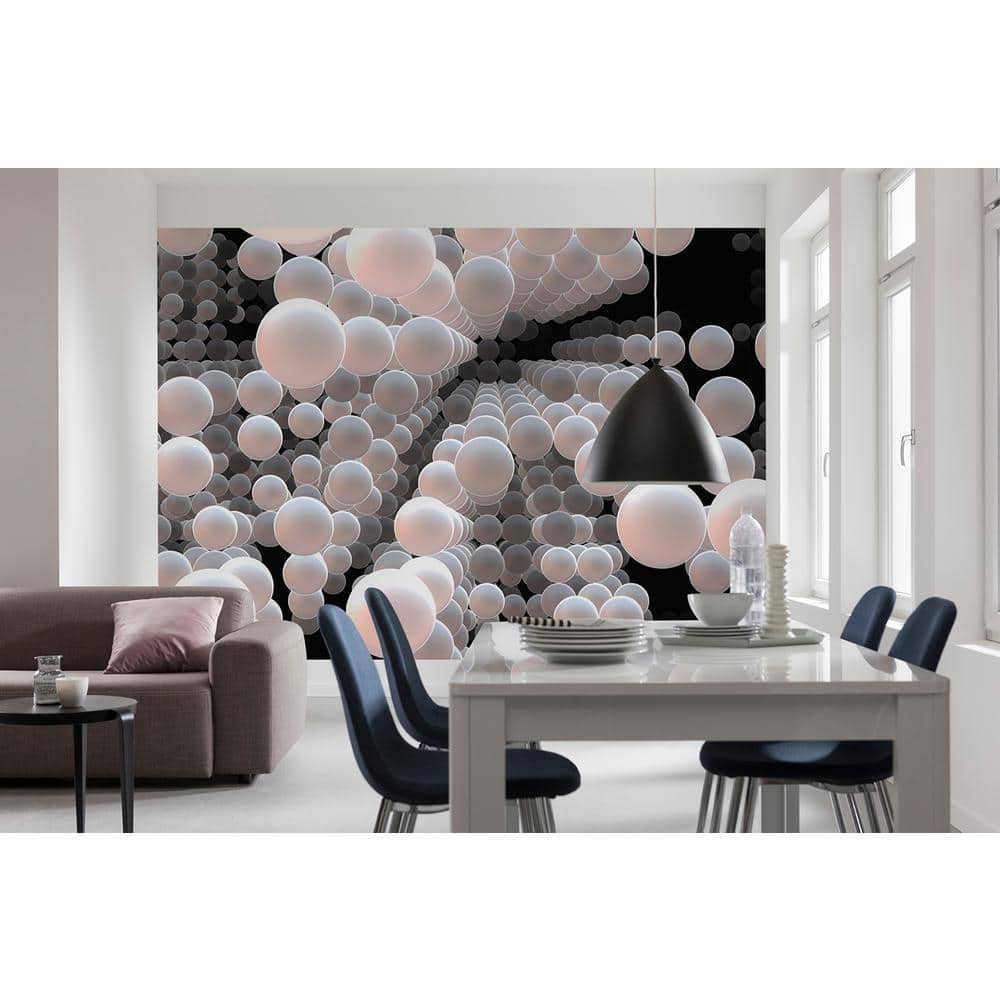 Reviews for Komar Abstract 3D Spherical Wall Mural | Pg 1 - The Home Depot