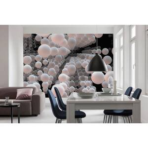 Abstract 3D Spherical Wall Mural