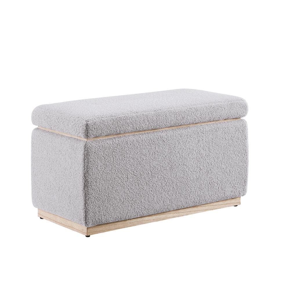Savoy Grey Rectangle Ottoman