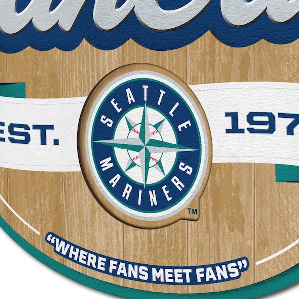 YouTheFan MLB Seattle Mariners Fan Cave Sign