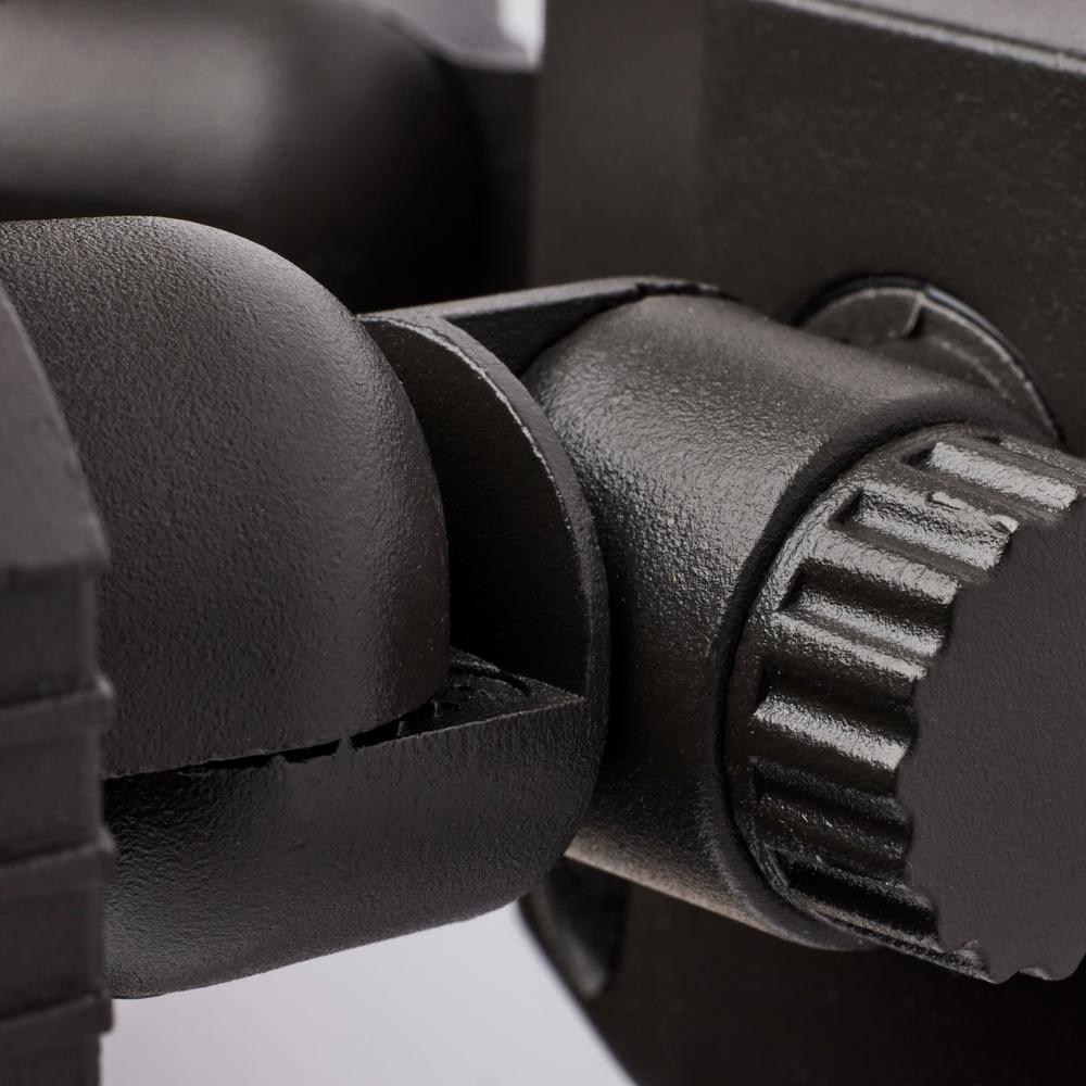Bronze Dual Head LED Security Light with Motion Sensor