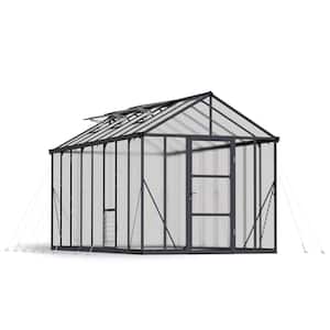 Glory 8 ft. x 16 ft. Gray/Diffused DIY Greenhouse Kit