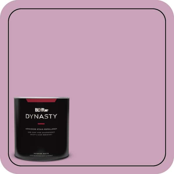 BEHR DYNASTY 1 qt. #690D-4 Taste of Berry Matte Interior Stain-Blocking Paint and Primer