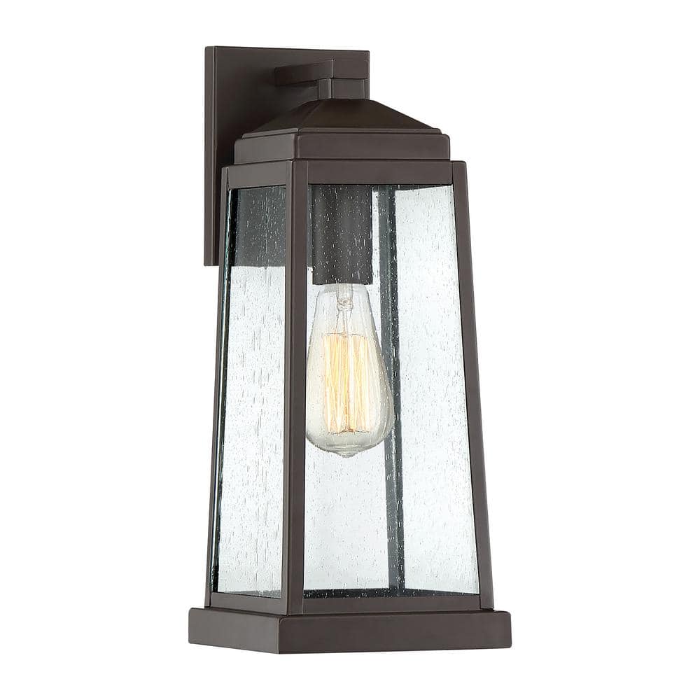 Quoizel Ravenel 1-Light Bronze Outdoor Wall Lantern Sconce RNL8407WT ...